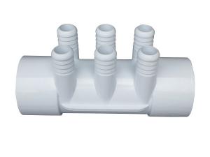 Best Spa And Pool PVC Plastic Water Manifold 2 slip x 2 slip x (6)  ,  Hot Tub Replacement Parts wholesale