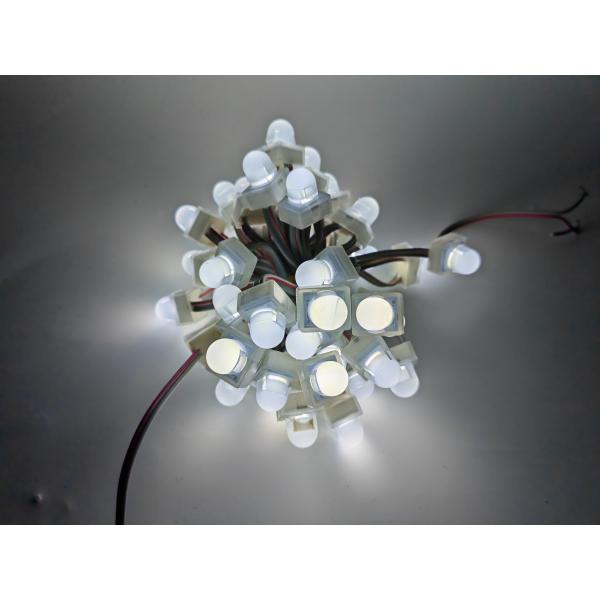 Customizable 12mm DC12V 0.3W Square LED Pixel Module Light for Different Colors