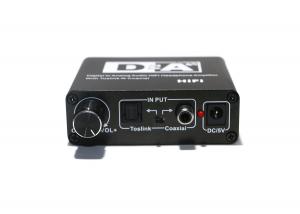 Best DC5V 5.1 Optical Fiber Converter , 3.5mm Digital To Analog Audio Converter wholesale