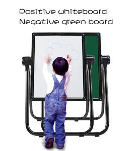 Best U Shape Double Sided Whiteboard / Children'S Easel Magnetic Chalkboard wholesale