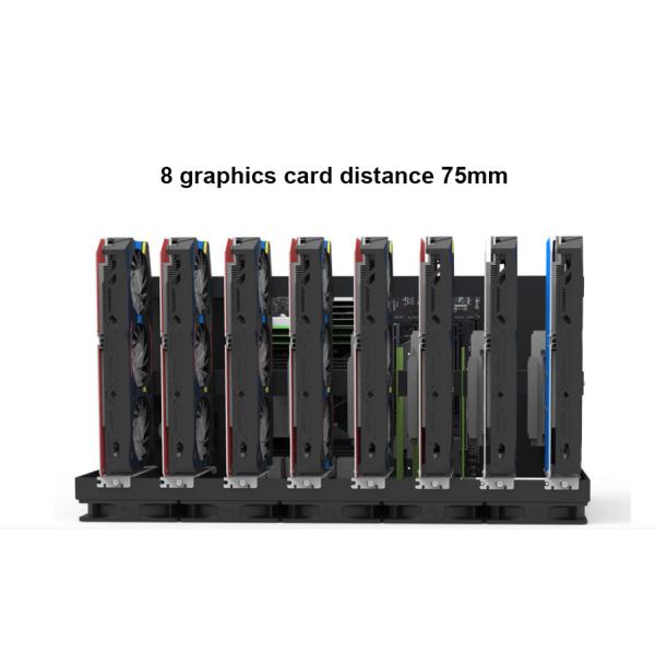 Hot Selling Bitcoin Mining 8 gpu Mining Rig Ethereum Miners Support 8 Graphic Card Gpu Mining Machine
