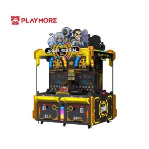 Best 400W Solar System Lottery Game Machine 4 Player Push Balls And Chips wholesale