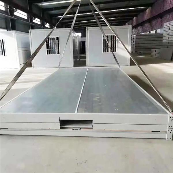 Foldable Steel Container House Waterproof Modular Prefab Structure