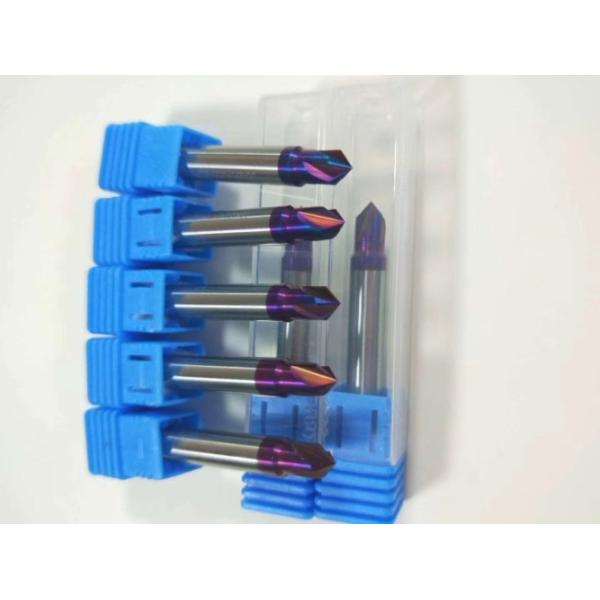 Customized Solid Carbide End Mills Tungsten Carbide Material For High Speed Cutting