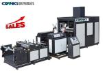 380 V Non Woven Box Bag Making Machine With Handle Attached / Loop Handle