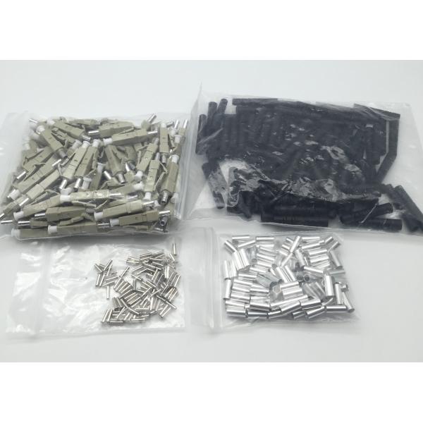 2.0mm 3.0mm LC Simplex Fiber Patch Cord Connectors Bendable Boot Small Size