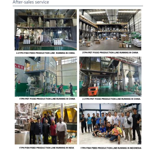 Professional Automatic Complete Pet Feed Production Line