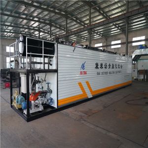 Best Container Loading Bitumen Melting Machine With Electric Hoist Bag Lifting wholesale