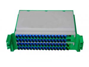 Best Tray Type PLC Fiber Optic Splitter HSGFL-PLC-4*16SU-T 13.5DB Insert Loss wholesale