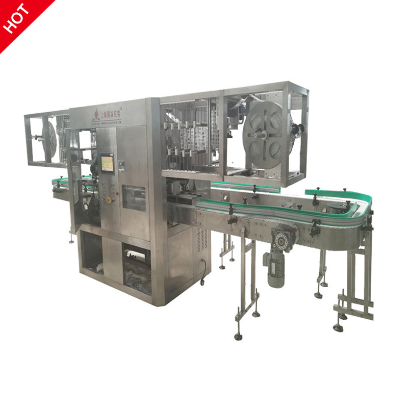 Customized Automatic Label Applicator Machine , Shrink Sleeve Label Machine