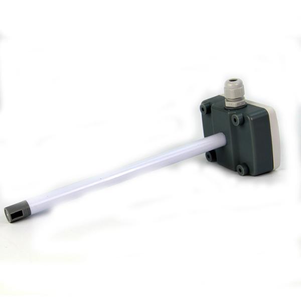 RS485 modbus 4-20mA duct mount HAVC air velocity transducer/transmitter wind speed direction sensor