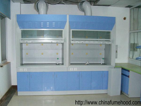 Cheap Lab Metal Steel Fume Hood 50mm Height Adjustable Feet Physiochemical Board Benchtops for sale