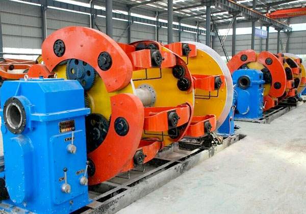 Disc Type Wire Rope Twisting Machine CE Standard Easy Maintenance