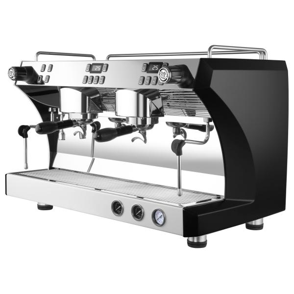 Double Group Silk Coffee Machine 4200W 50hz Automatic 550ML