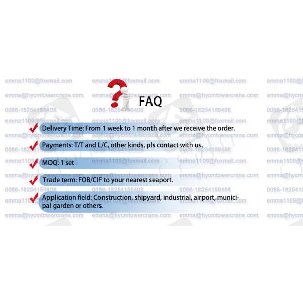 2t Intelligent YT2527-20 Mobile Self Erecting Tower Crane 25m Height 27m Boom