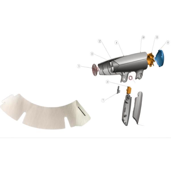 Flexible Phlogopite High Temperature Mica Sheet Insulation For Air Drier