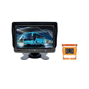 China 7 TFT LCD NTSC Truck Rear View Camera System 120° Viewing Angle on sale