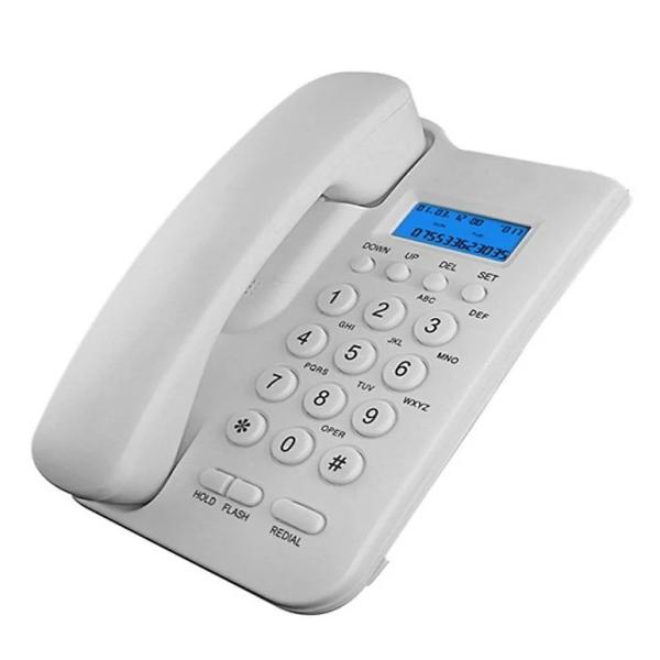 Cheap IEC Caller ID Telephone DTMF Dual System With LCD Outgoing Call Number Display for sale