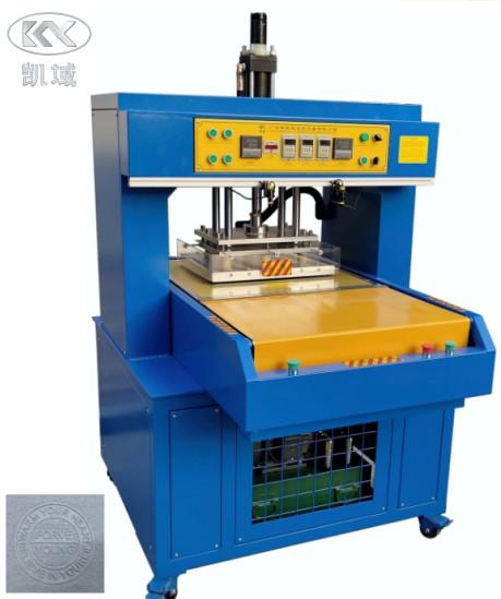 Cheap Silicone 3D Fabric Embossing Machine For Garment Semi Automatic for sale