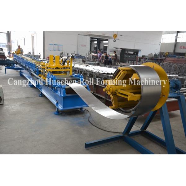 High Precise Roll Forming Machinery Shutter Door Frame 17 Rows 45# rollers
