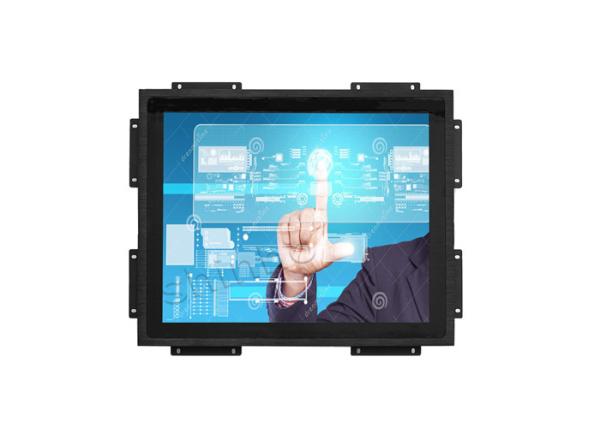 Cheap 2 RS232 Wifi Industrial Embedded Computer 17 Inch Resistive Touch Open Frame for sale