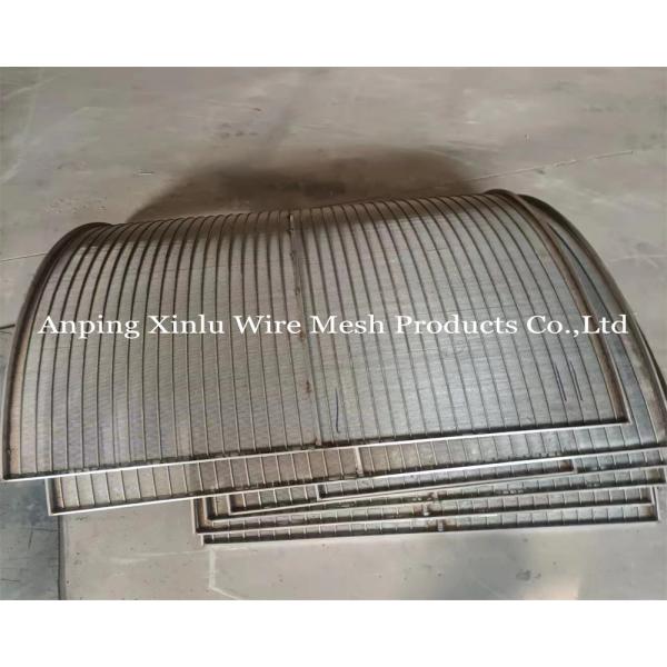 Stainless Steel Arc-shaped Johnson Type Sieve Screen, Sieve Bend Screen for Solid Waste Separation