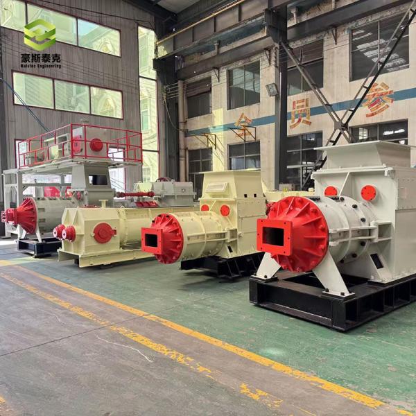 Vacuum Extruding Method JKY60 Double Stage Vacuum Extruder Clay Brick Making Machine Fully Automatic 160 315kw