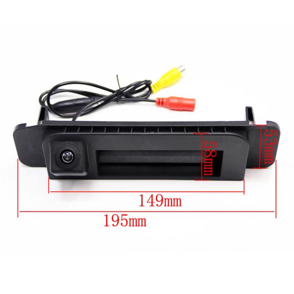 Cheap Waterproof Benz Rear View Camera System 6.5M Cable Length 4 Pin Connector for sale