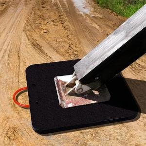 China Construction Material Rigid Anti Impact HDPE Board Outrigger Stabilizer Pad on sale