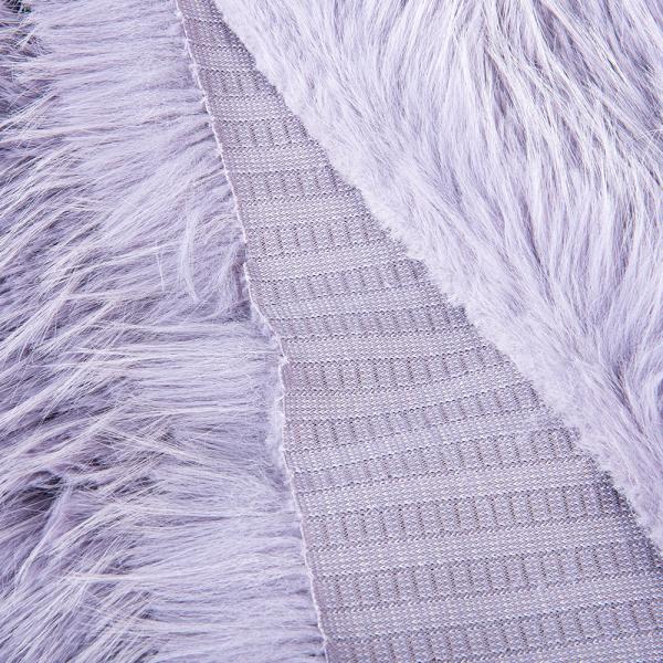 Long Pile Faux Fur Fabric with 100% Polyester Back Material and 58/60" Width