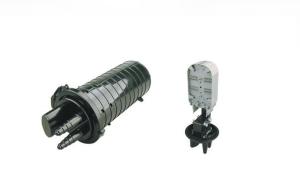 Best Fiber Optic Splice Box 2 Inlets And 2 Outlets Dome Type Optical Fiber Joint Closure wholesale