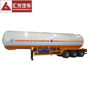 China 3 Axle 49.8 CBM Liquid Petroleum Gas Tank Trailer LPG Gas Tank on sale