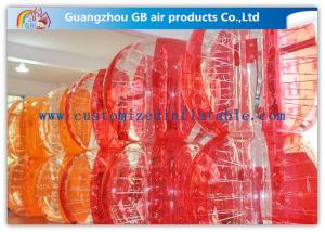 Best Football Playing Inflatable Bumper Ball , Inflatable Ball You Get Inside For Humans wholesale