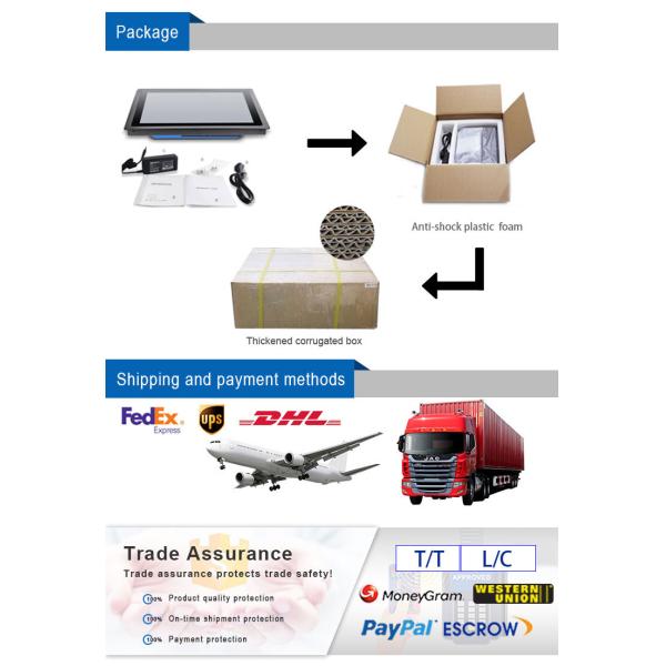 Rugged Industrial Touch Screen Panel Pc Computer Kiosk Tablets 10.1 Inch Android 6.0