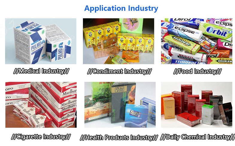 Chewing gum cellophane wrapping machine