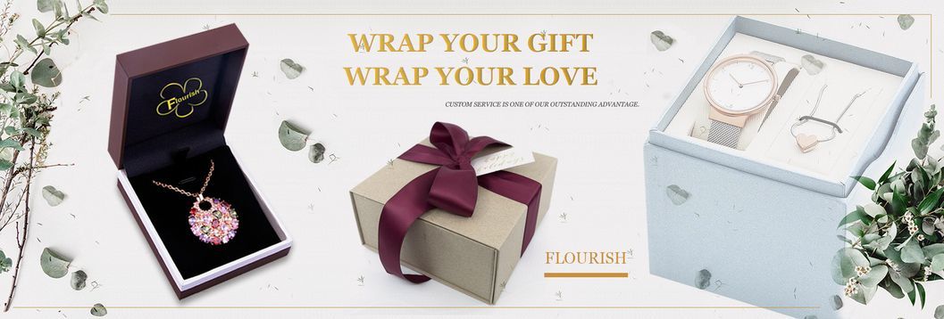 Lid and Base Box with Foam Insert Cardboard Paper Packaging Gift Jewelry Box