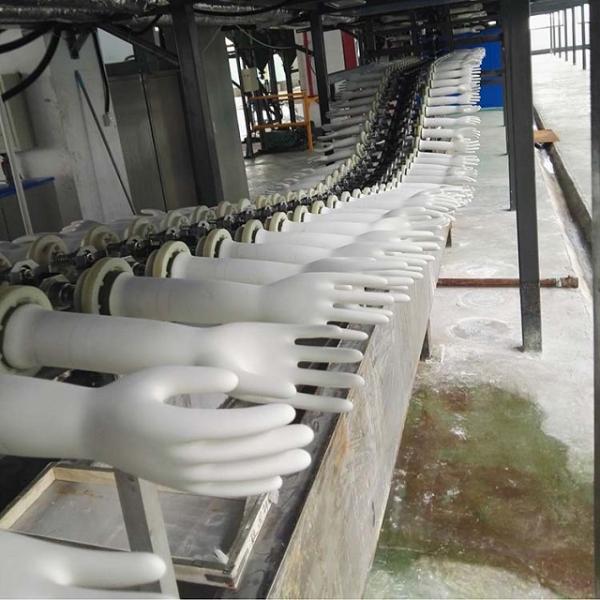 380V Latex Gloves Production Line Surgical Gloves Making Machine