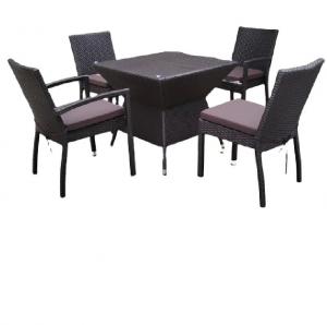 Best Hot selling good price modern outdoor dining set patio table restaurant tables and chairs---6231 wholesale