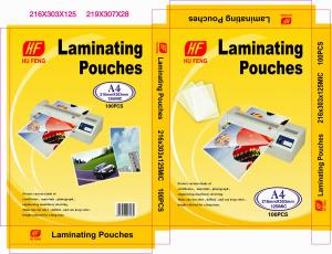 China A4 A3 80MIC 125MIC thermal hot PET laminating pouch film lamination pouches sheet laminate laminator roll film suppliers on sale
