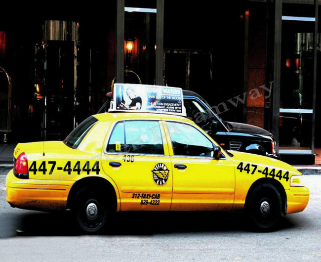 taxi roof led display