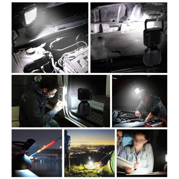 Outdoor Portable Magnetic Work Light Waterproof Magnetic Lights For Camping