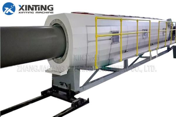 Cheap Double Screw Pvc Pipe Manufacturing Machine , Plastic Pipe Production Line for sale