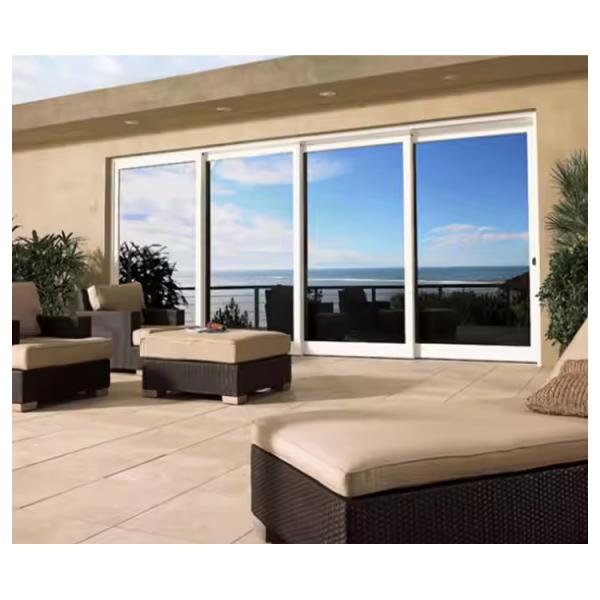 Cheap Plastic Balcony PVC Interior UPVC Sliding Door for sale