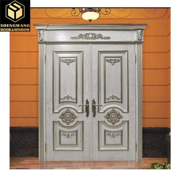 Cheap Contemporary Design And Durability Copper Garden Gate  Entrance Doors In Aluminium For Any Building for sale