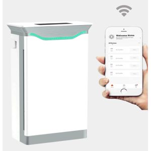 Best HOMEFISH Negative Ion Household Air Purifier UVC Luftreiniger 220V wholesale