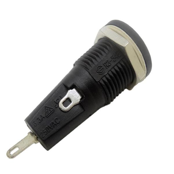 Cheap 5x20 Panel Fuse Holder R3-54B UL cUL Fuse Block Solderable Terminal Screw Mounting for sale