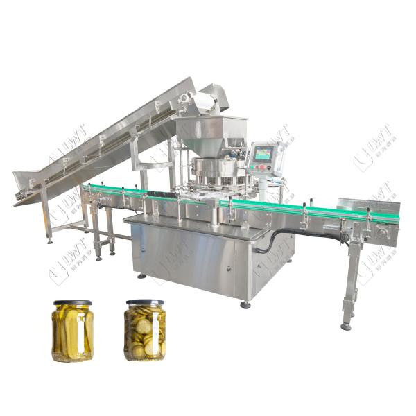LWT Cucumber Slice Can specialized Precision Filling Machine with High
