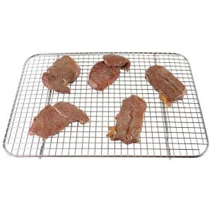 Best 304 316 SS Wire Mesh Baking Tray Custom Size With Electrolytic Polishing Surface wholesale