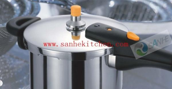 Cheap Supply Asia style stainless steel Pressure Cookers manufacturer,lid thickness 1.2mm for sale