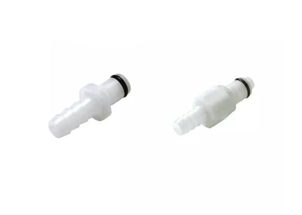 Cheap 1/4 " Hose Barb Male CPC Fittings Plastic Quick Connectors Panel Mount Pneumatic Fittings for sale